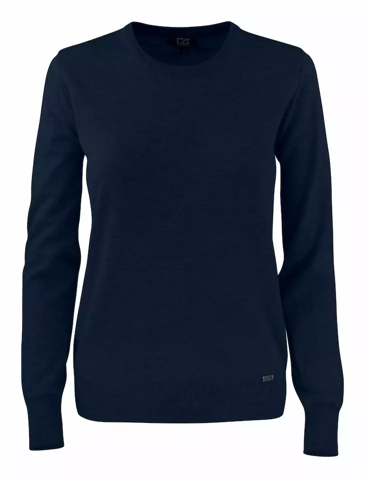 C&B Kennewick Crewneck Ladies, Tumman sininen - Cutter & Buck Vaatteet - 355407-580 - 1