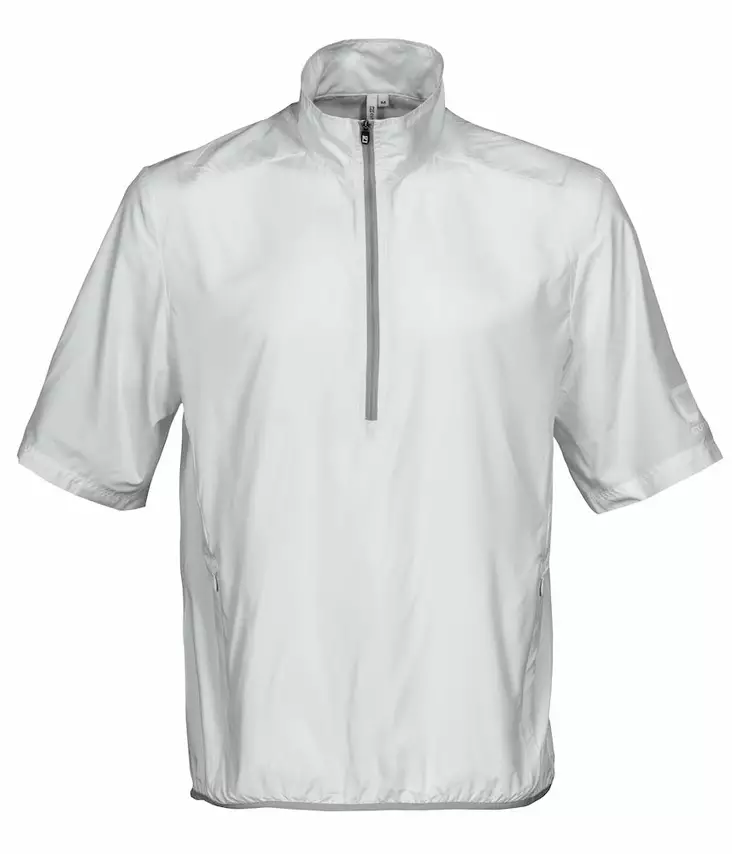 C&B La Push half zip SS Jacket, valkoinen - Cutter & Buck Vaatteet - 351420-00 - 1