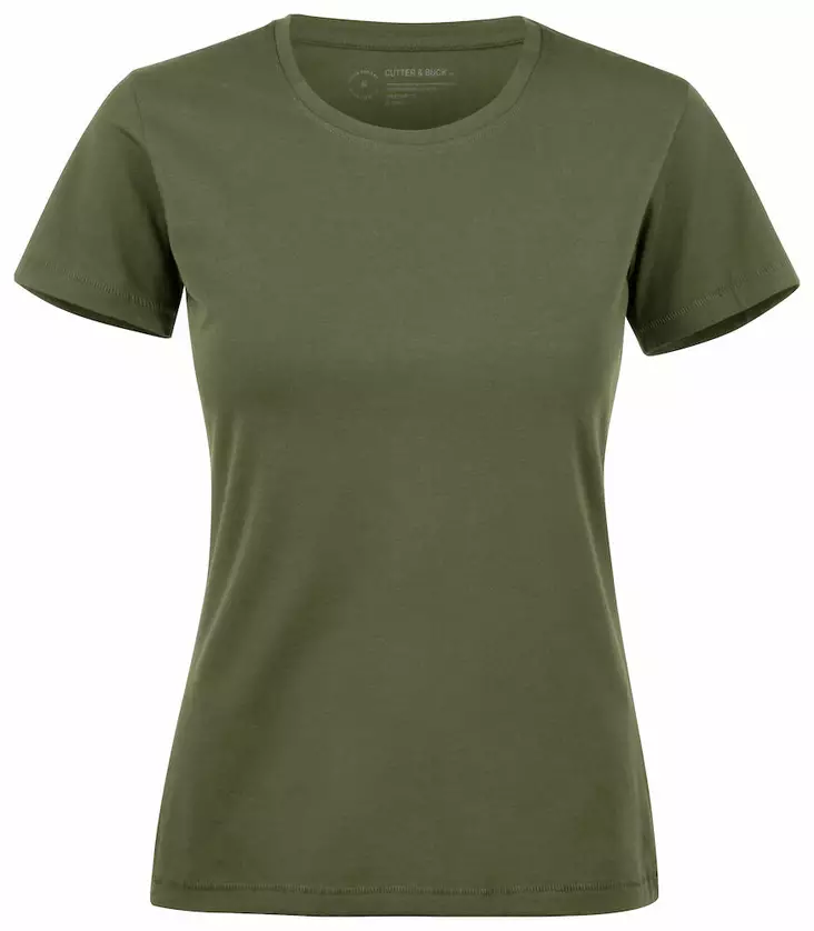 C&B Manzanita Roundneck Ladies, Ivy Green - Cutter & Buck Vaatteet - 353409-640 - 1