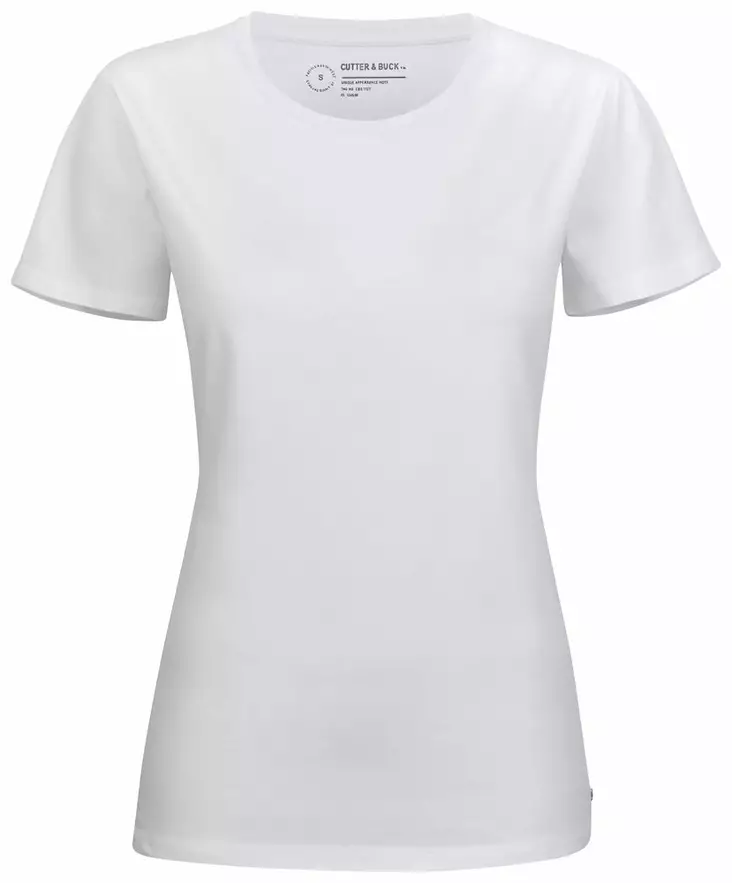 C&B Manzanita Roundneck Ladies, White - Cutter & Buck Vaatteet - 353409-00 - 1