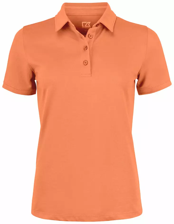 C&B Oceanside Stretch Polo Ladies, Peach - Cutter & Buck Vaatteet - 354431-340 - 1