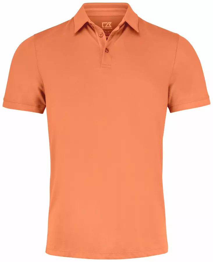 C&B Oceanside Stretch Polo Men, Peach - Cutter & Buck Vaatteet - 354430-340 - 1