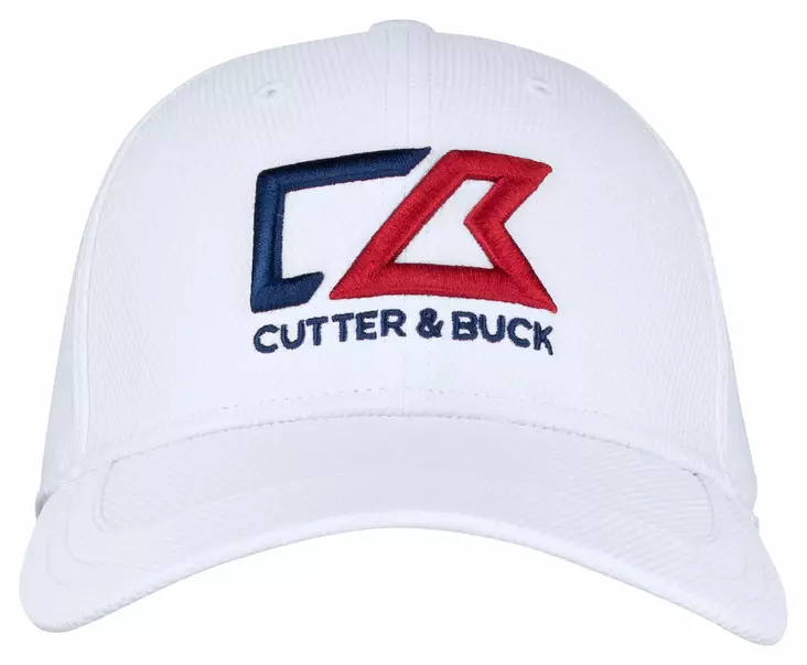 C&B Pronghorn Cap, White - Cutter & Buck Vaatteet - 359412-00 - 1