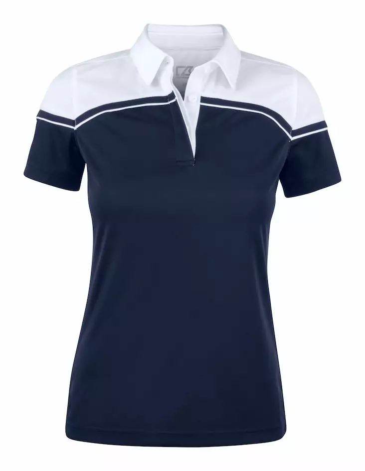 C&B Seabeck Polo Ladies, Dark Navy/White - Cutter & Buck Vaatteet - 354429-58000 - 1