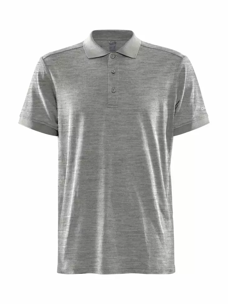 CORE Blend Polo Shirt M, Grey Melange - Craft Vaatteet - 1910745-950000 - 1