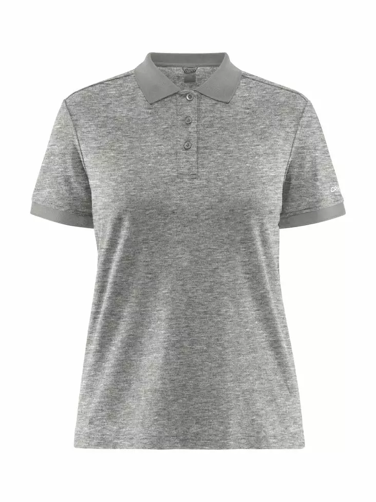 CORE Blend Polo Shirt W, Grey Melange - Craft Vaatteet - 1910746-950000 - 1