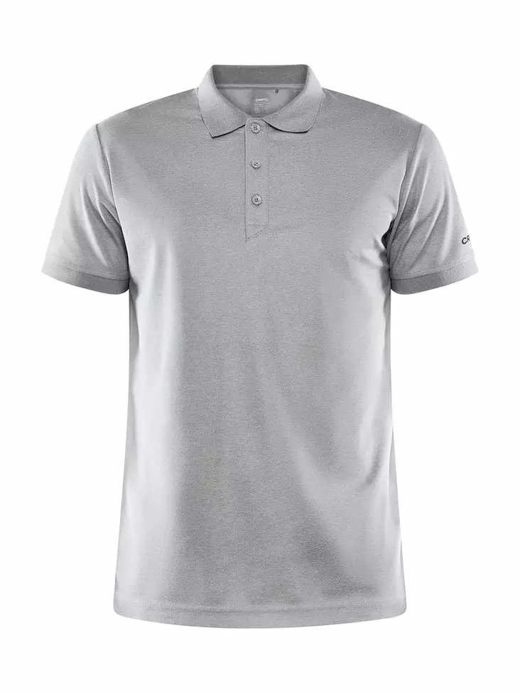 CORE Unify Polo Shirt M, Grey Melange - Craft Vaatteet - 1909138-950000 - 1