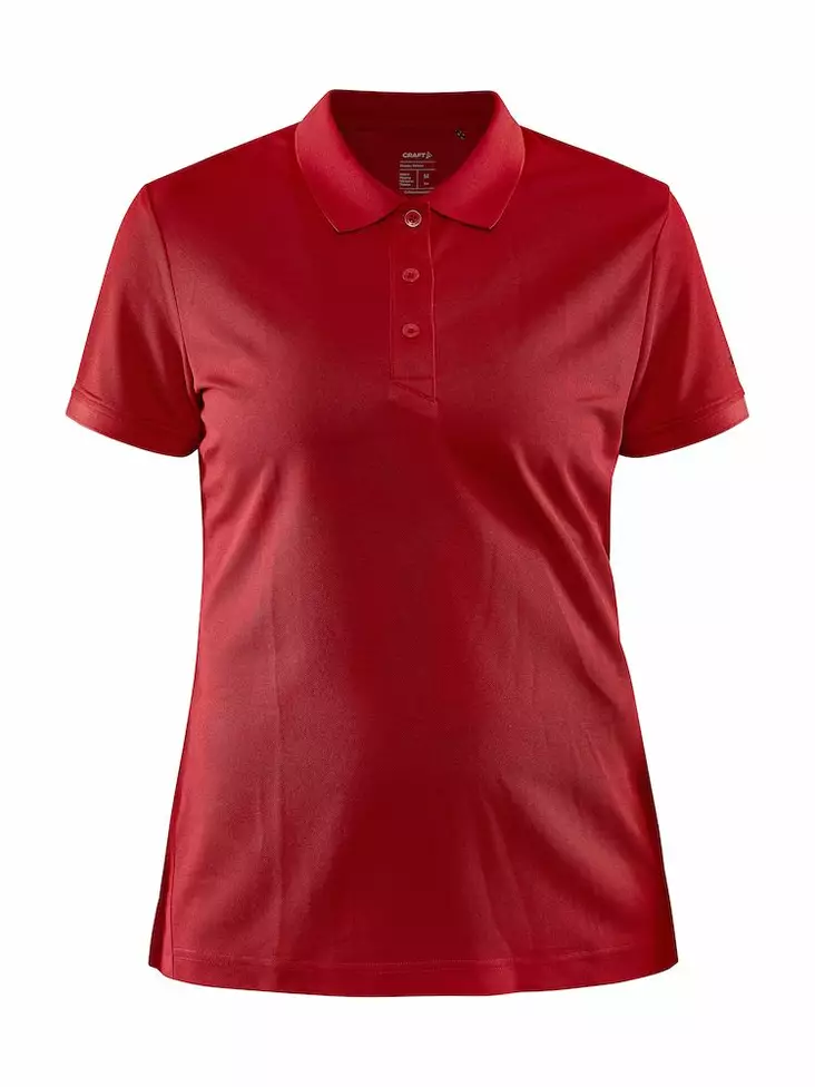CORE Unify Polo Shirt W, Bright Red - Craft Vaatteet - 1909139-430000 - 1