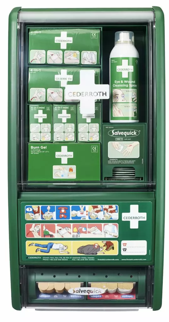 Cederroth Iso Ensiapuasema - Ensiaputuotteet - 490920 - 1