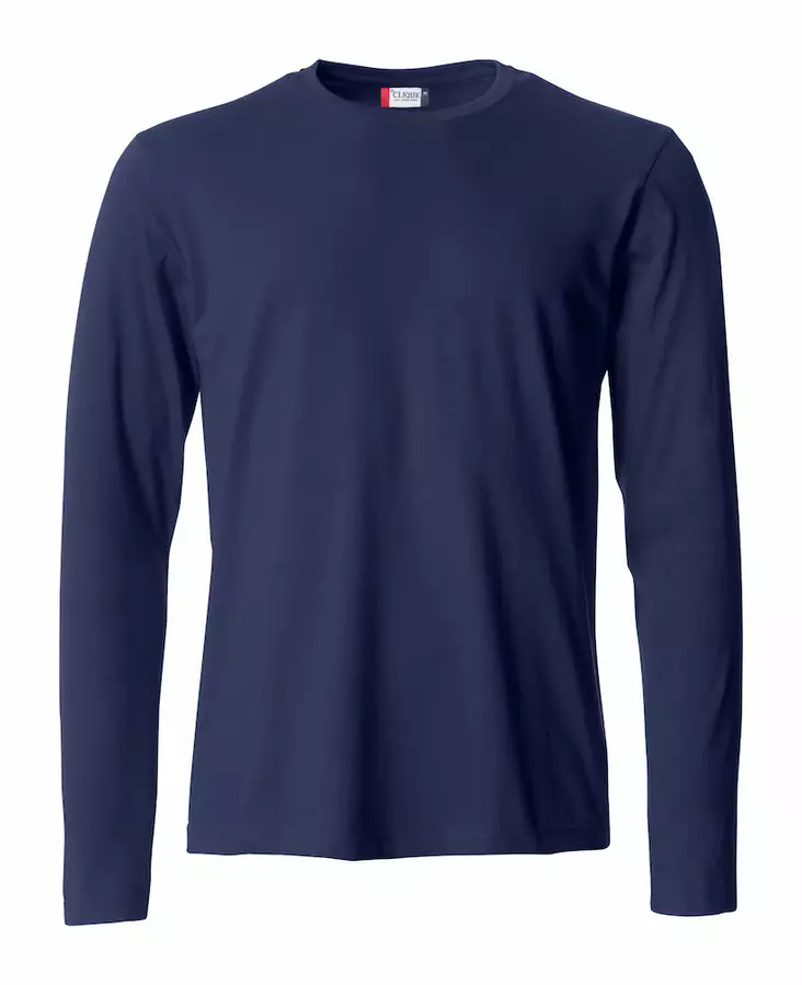 Clique Basic-T L/S, tumman sininen - Clique Vaatteet - 029033-580 - 1