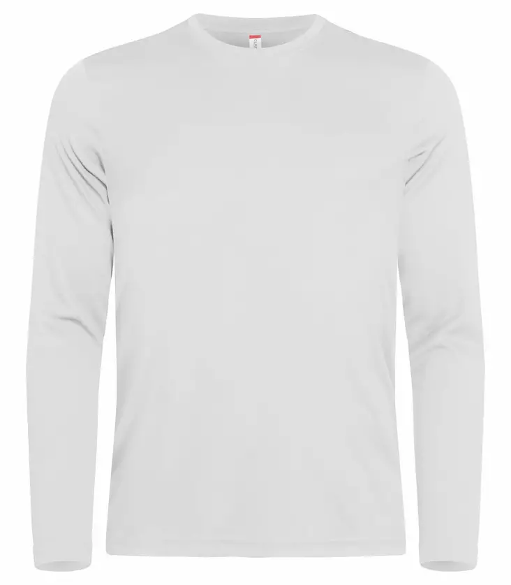 Clique Basic Active-T LS, White - Clique Vaatteet - 029040-00 - 1