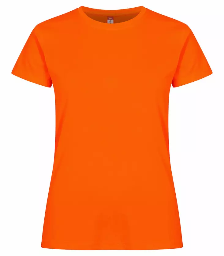 Clique Basic Active-T Women, Huomio Oranssi - Clique Vaatteet - 029039-170 - 1