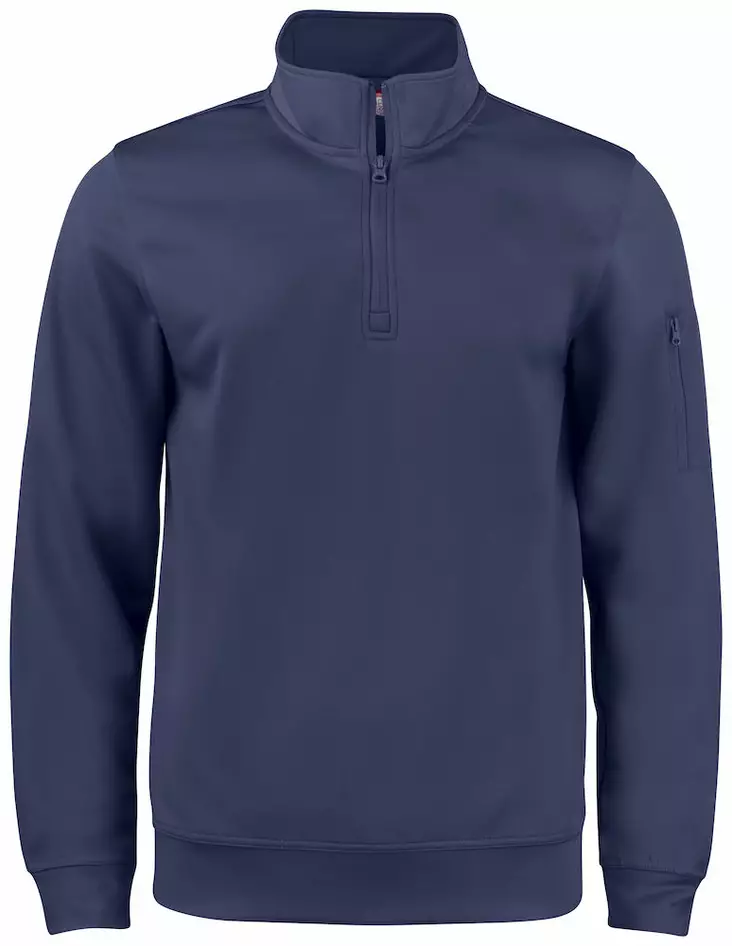 Clique Basic Active Half Zip, tumman sininen - Clique Vaatteet - 021013-580 - 1