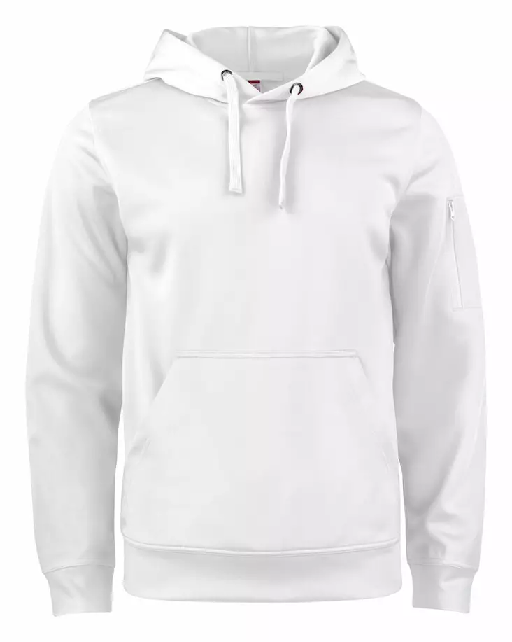 Clique Basic Active Hoody, Valkoinen - Clique Vaatteet - 021011-00 - 1