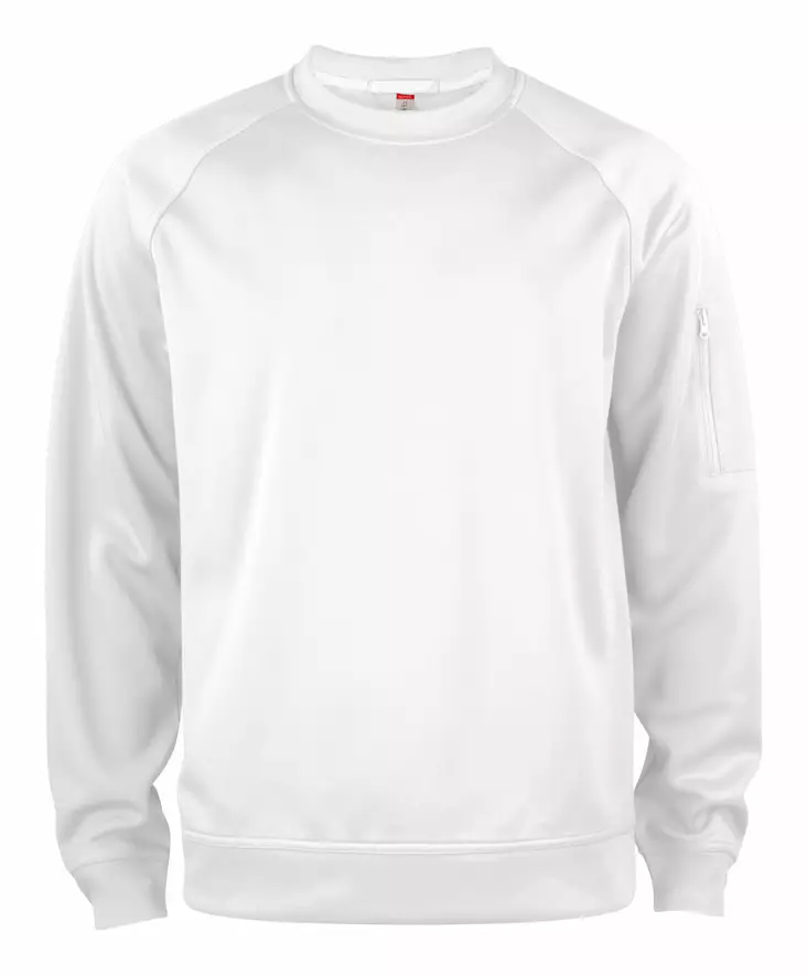 Clique Basic Active Roundneck, Valkoinen - Clique Vaatteet - 021010-00 - 1
