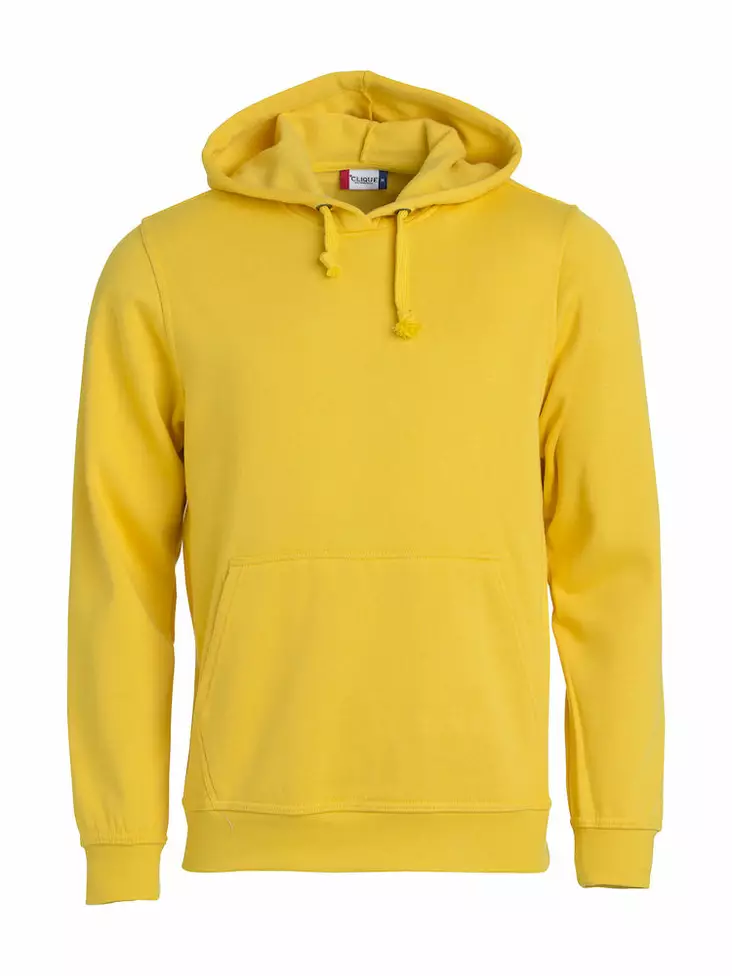Clique Basic Hoody, kirkas keltainen - Clique Vaatteet - 021031-10 - 1