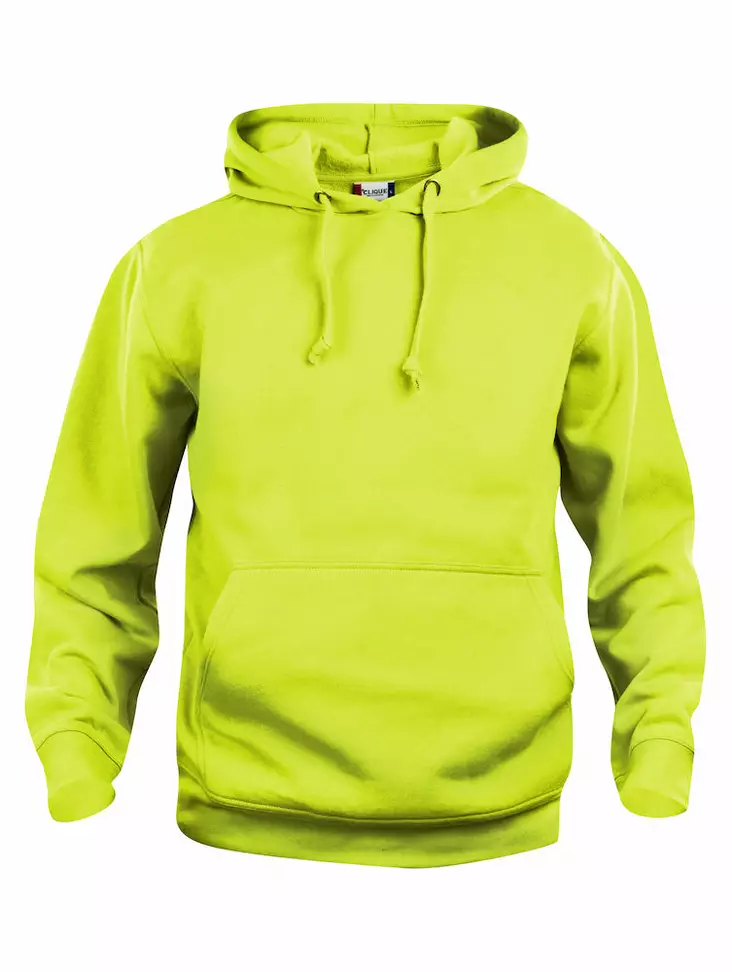Clique Basic Hoody, visibility green - Clique Vaatteet - 021031-600 - 1