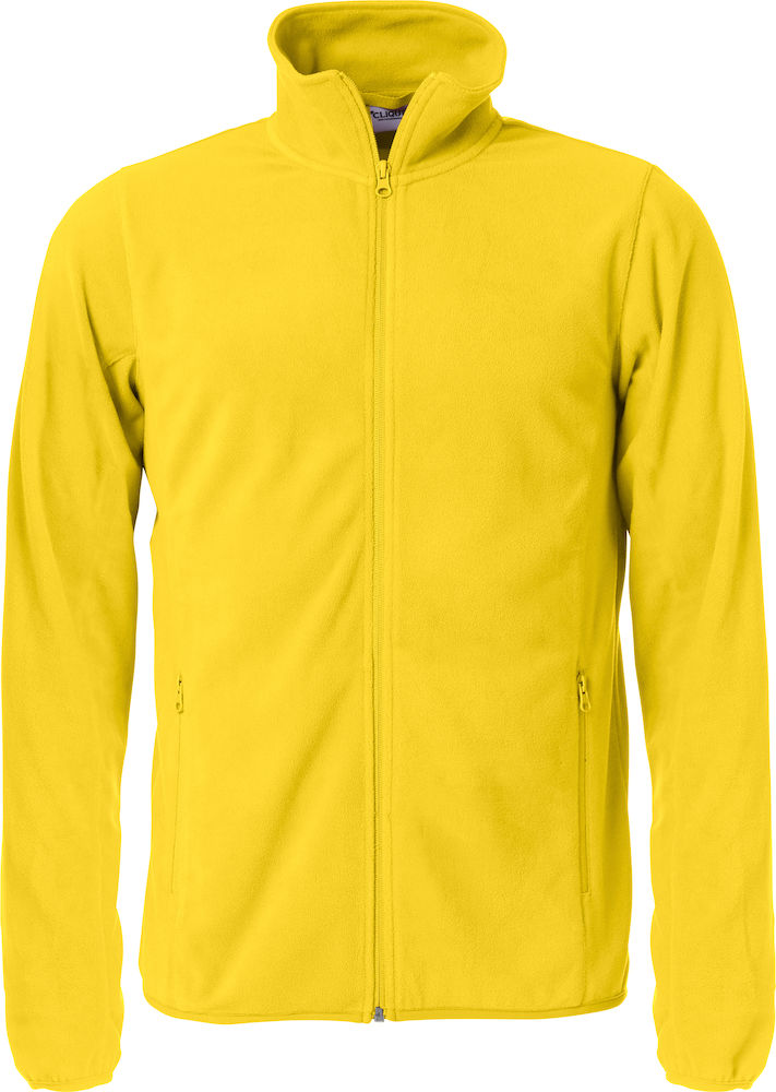 Clique Basic Micro Fleece Jacket, kirkas keltainen - Clique Vaatteet - 023914-10 - 1