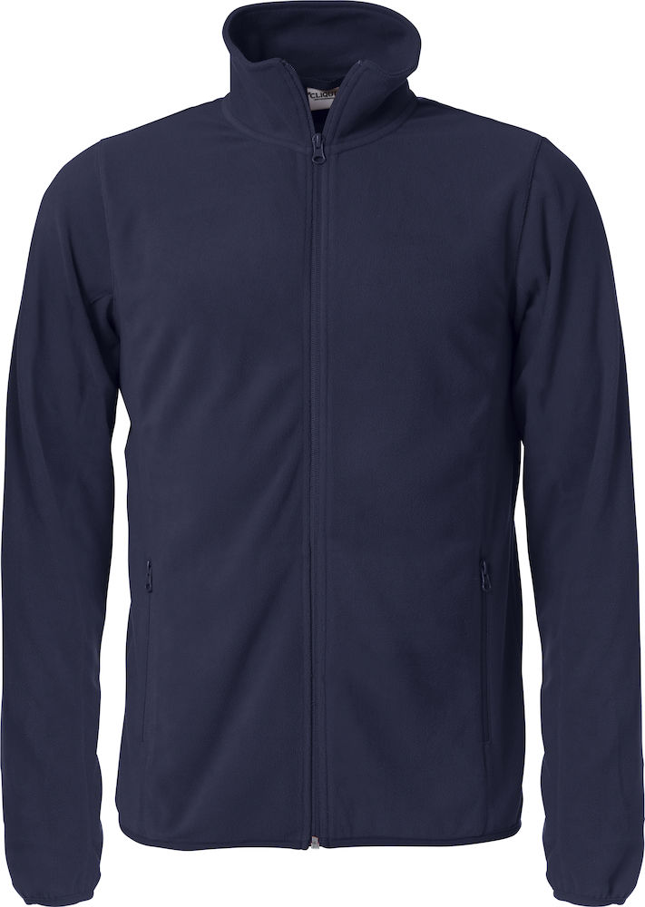 Clique Basic Micro Fleece Jacket, tumman sininen - Clique Vaatteet - 023914-580 - 1