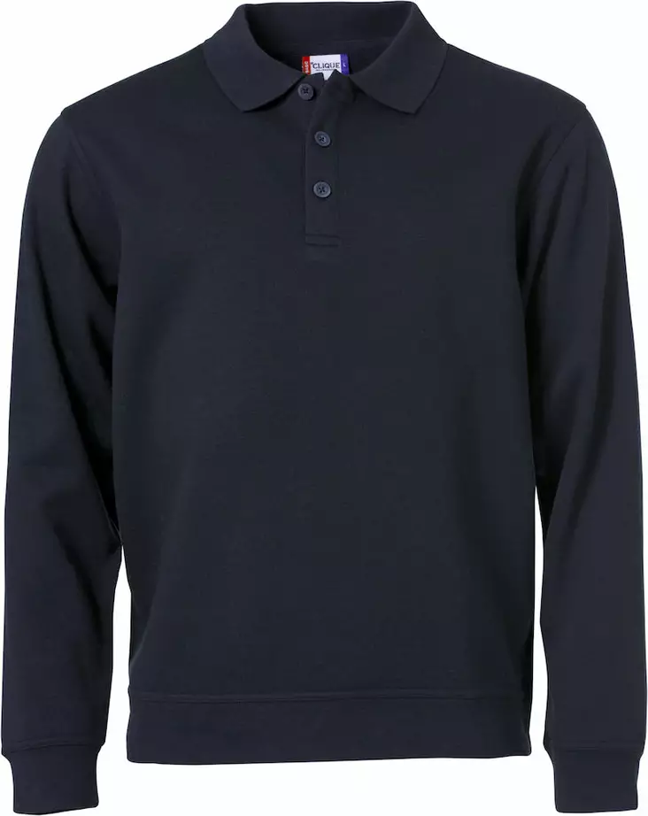 Clique Basic Polo Sweater, tumman sininen - Clique Vaatteet - 021032-580 - 1