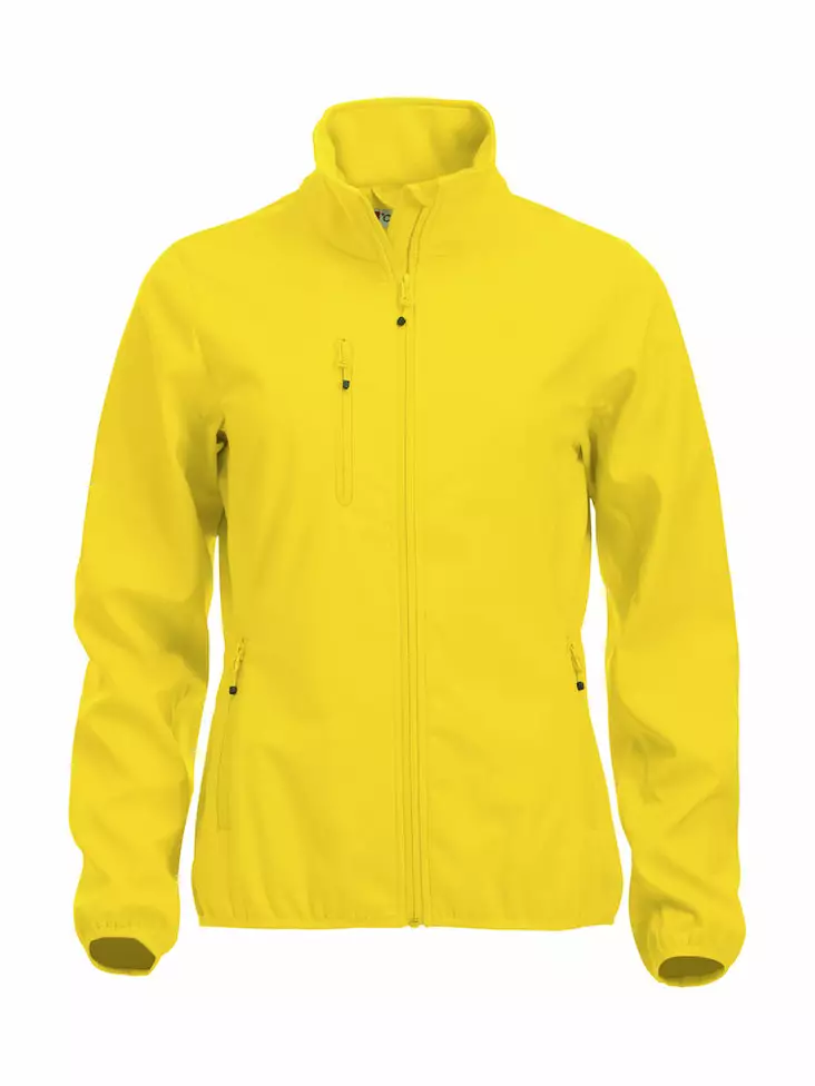 Clique Basic Softshell Jacket Ladies, kirkas keltainen - Clique Vaatteet - 020915-10 - 1