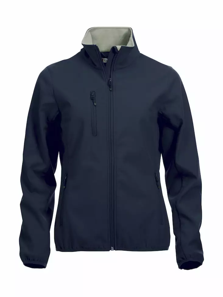 Clique Basic Softshell Jacket Ladies, tumman sininen - Clique Vaatteet - 020915-580 - 1