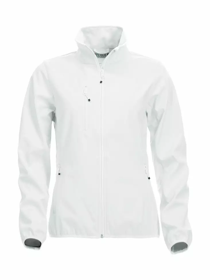 Clique Basic Softshell Jacket Ladies, valkoinen - Clique Vaatteet - 020915-00 - 1