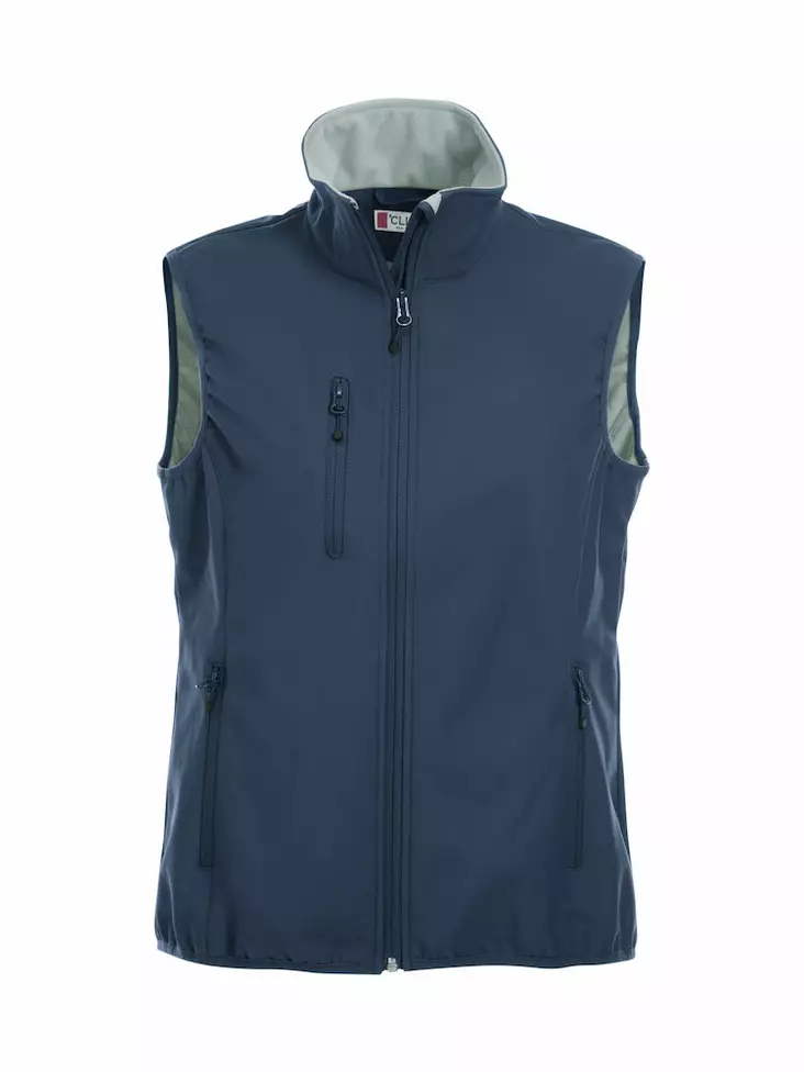 Clique Basic Softshell Vest Ladies, tumman sininen - Clique Vaatteet - 020916-580 - 1