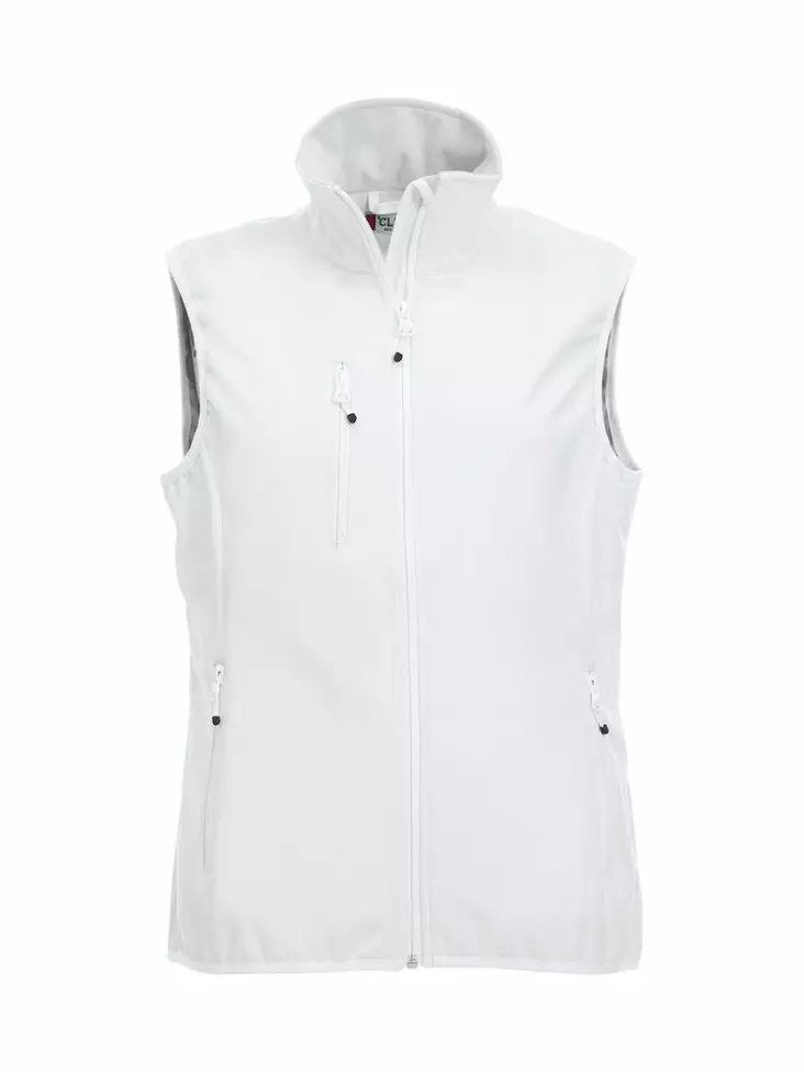Clique Basic Softshell Vest Ladies, valkoinen - Clique Vaatteet - 020916-00 - 1