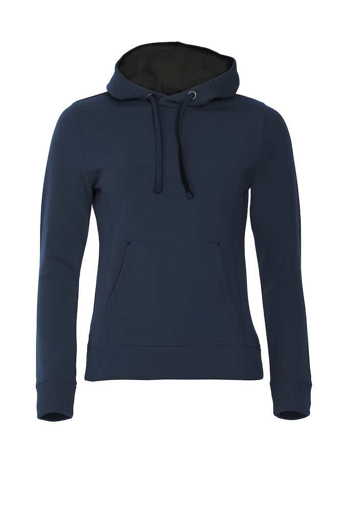 Clique Classic Hoody Ladies, tummansininen - Clique Vaatteet - 021042-580 - 1