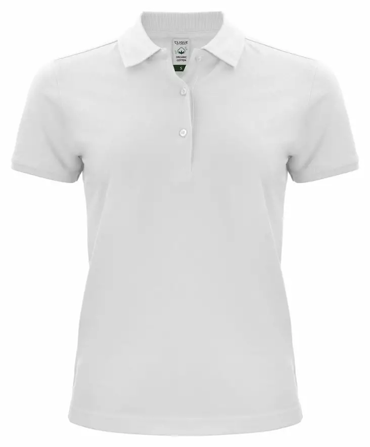 Clique Classic OC Polo Women, Valkoinen - Clique Vaatteet - 028265-00 - 1