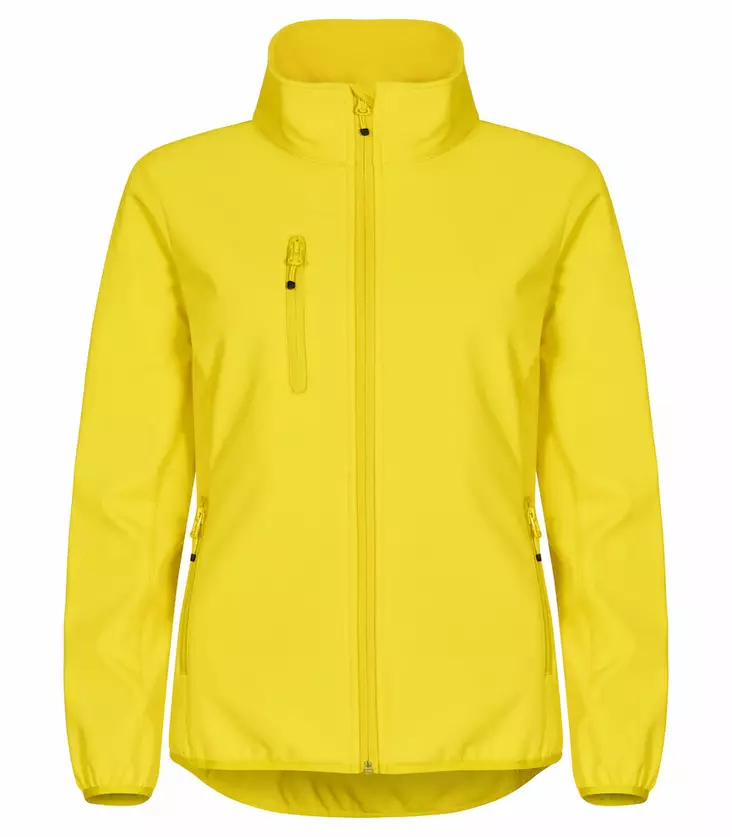 Clique Classic Softshell Jacket Lady, Yellow - Clique Vaatteet - 0200915-10 - 1
