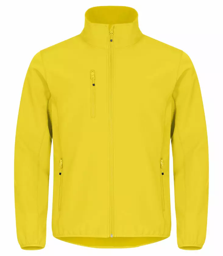 Clique Classic Softshell Jacket, Lemon - Clique Vaatteet - 0200910-10 - 1