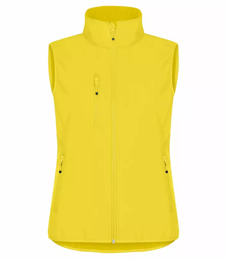 Clique Classic Softshell Vest Lady, Yellow - Clique Vaatteet - 0200916-10 - 1