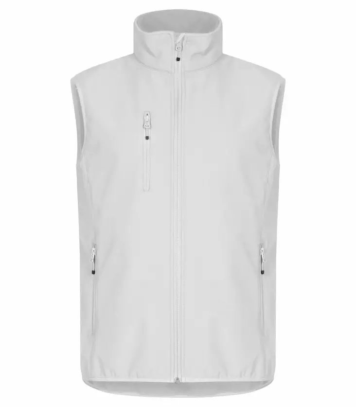 Clique Classic Softshell Vest, White - Clique Vaatteet - 0200911-00 - 1