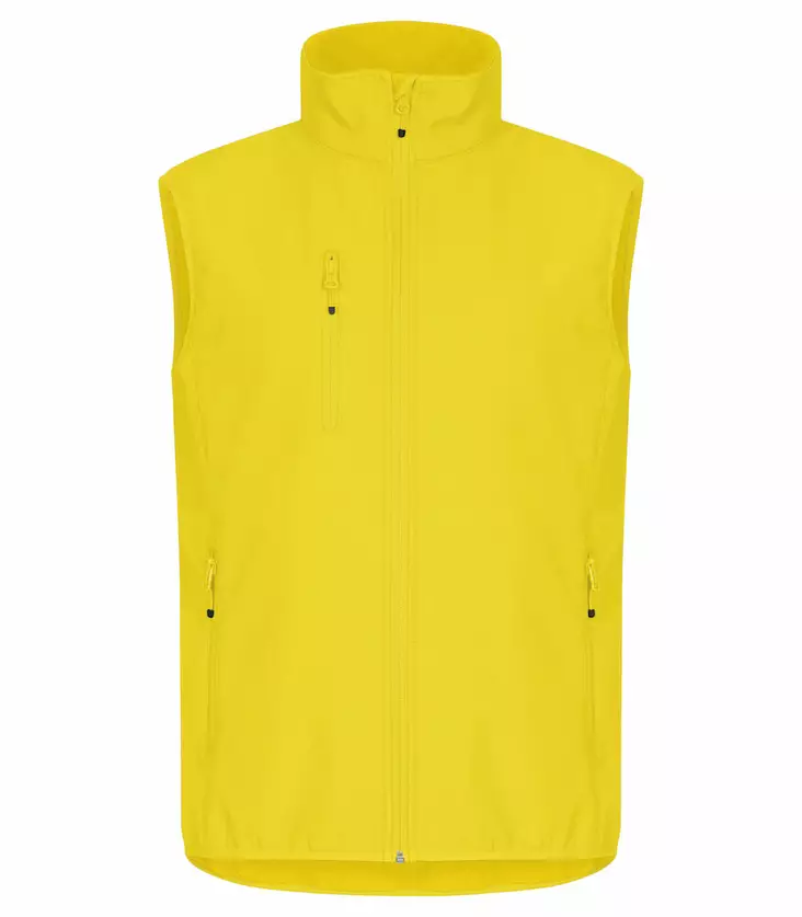 Clique Classic Softshell Vest, Yellow - Clique Vaatteet - 0200911-10 - 1