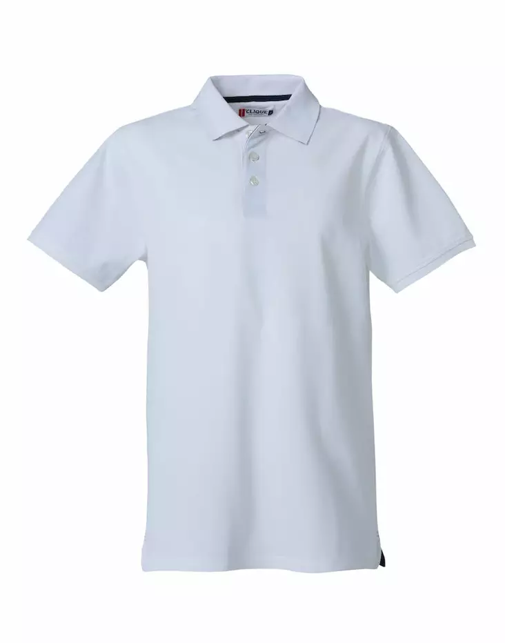 Clique Heavy Premium Polo, valkoinen - Clique Vaatteet - 028260-00 - 1