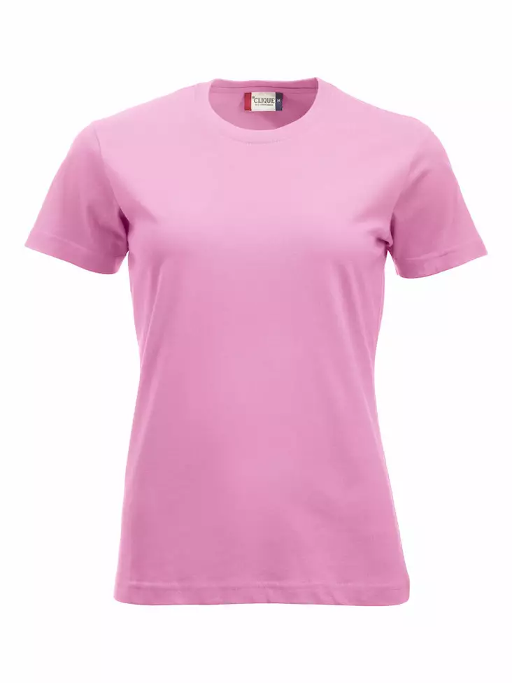 Clique New Classic-T Ladies, Kirkkaanpinkki - Clique Vaatteet - 029361-250 - 1