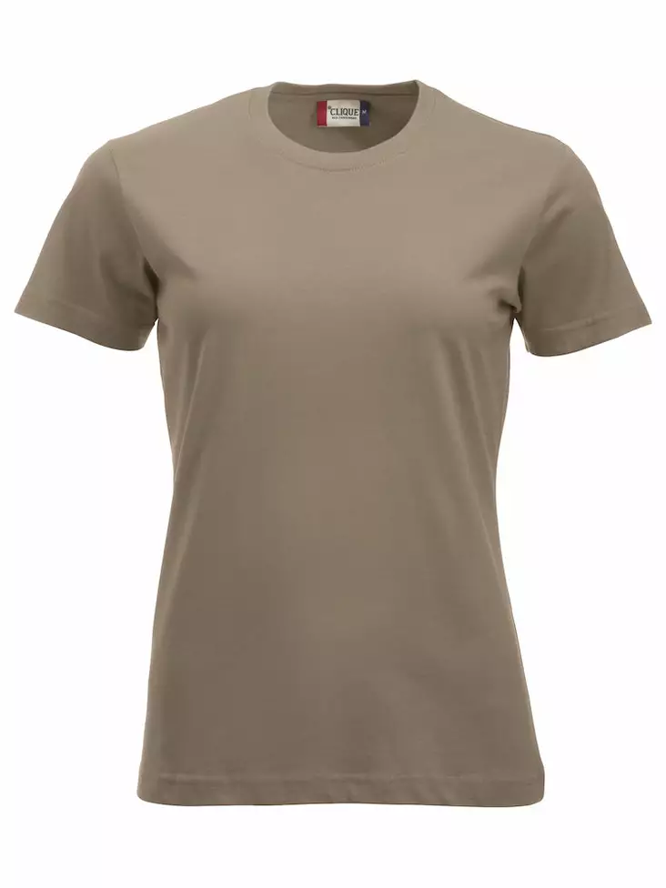 Clique New Classic-T Ladies, Latte - Clique Vaatteet - 029361-820 - 1