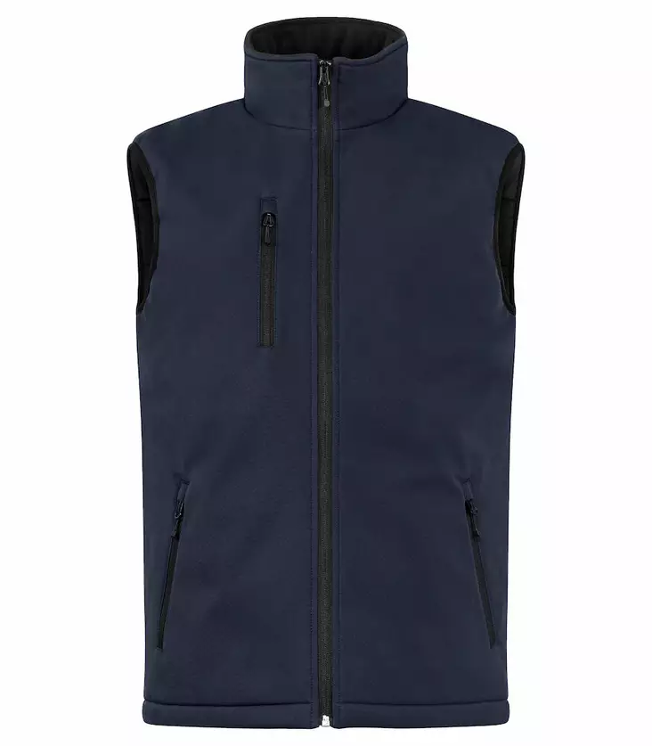 Clique Padded Softshell Vest, Tummansininen - Clique Vaatteet - 020958-580 - 1