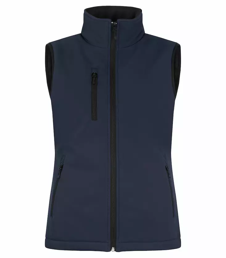 Clique Padded Softshell Vest Women, Tummansininen - Clique Vaatteet - 020959-580 - 1