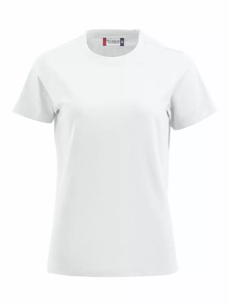 Clique Premium-T Ladies, valkoinen - Clique Vaatteet - 029341-00 - 1