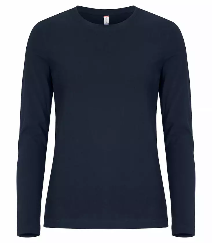 Clique Premium Fashion-T L/S Women, Tummansininen - Clique Vaatteet - 029359-580 - 1