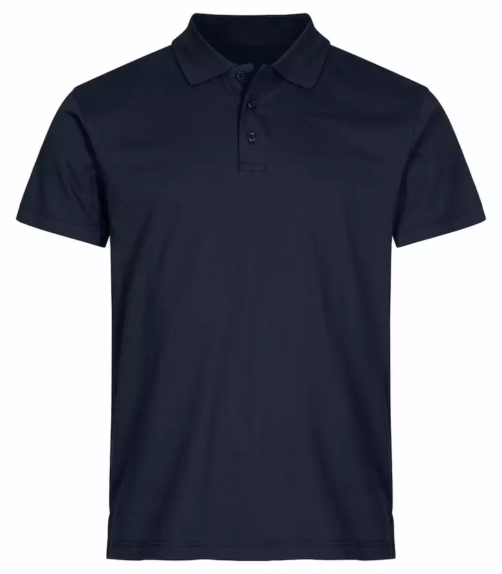 Clique Single Jersey Polo, Tummansininen - Clique Vaatteet - 028280-580 - 1
