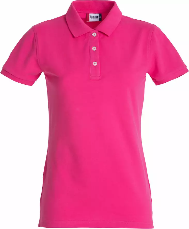 Clique Stretch Premium Polo Ladies, fuksia - Clique Vaatteet - 028241-300 - 1