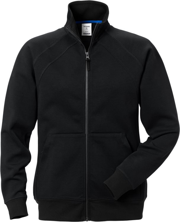 Collegetakki naiset 1758 DF, Musta - Fristads Työpaidat - 124444-940 - 1