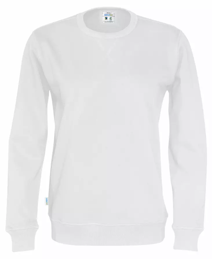 Cottover Collegepaita, Valkoinen - Kaikki Profiilivaatemerkit - 141003-100 - 1