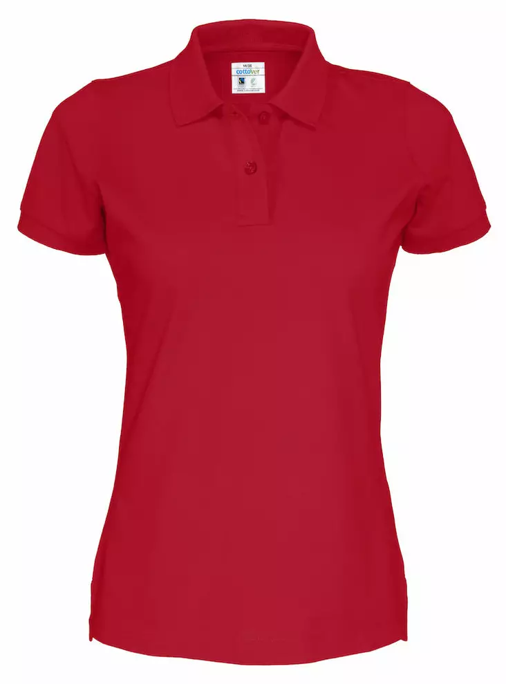 Cottover Pique Lady, Punainen - Kaikki Profiilivaatemerkit - 141005-460 - 1