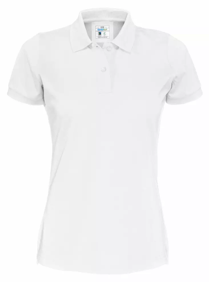 Cottover Pique Lady, Valkoinen - Kaikki Profiilivaatemerkit - 141005-100 - 1
