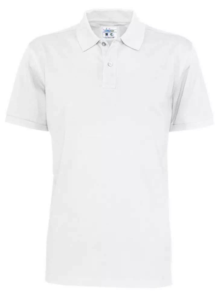 Cottover Pique Man, Valkoinen - Kaikki Profiilivaatemerkit - 141006-100 - 1